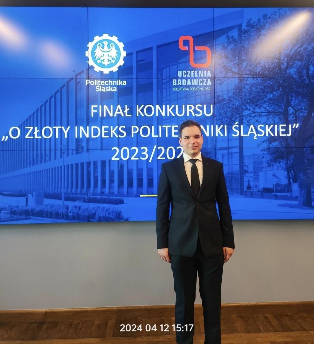 Piotr Nowosielski na gali laureatów!!!