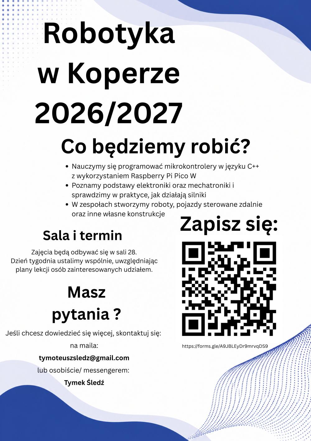 Zajęcia z robotyki