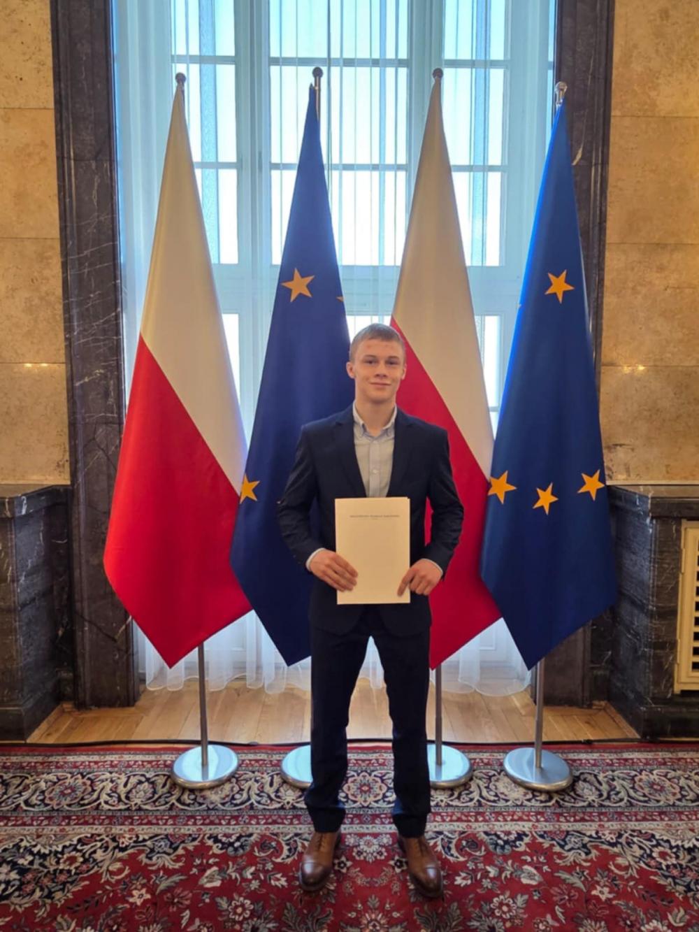 Janek stypendystą Ministra Oświaty