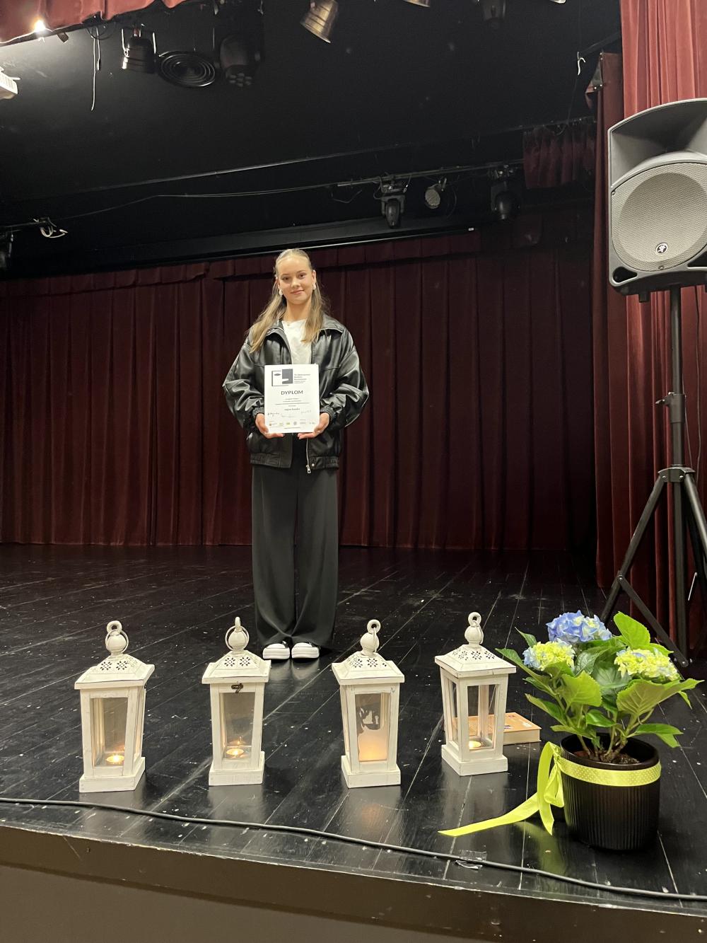 Sukces w konkursie recytatorskim