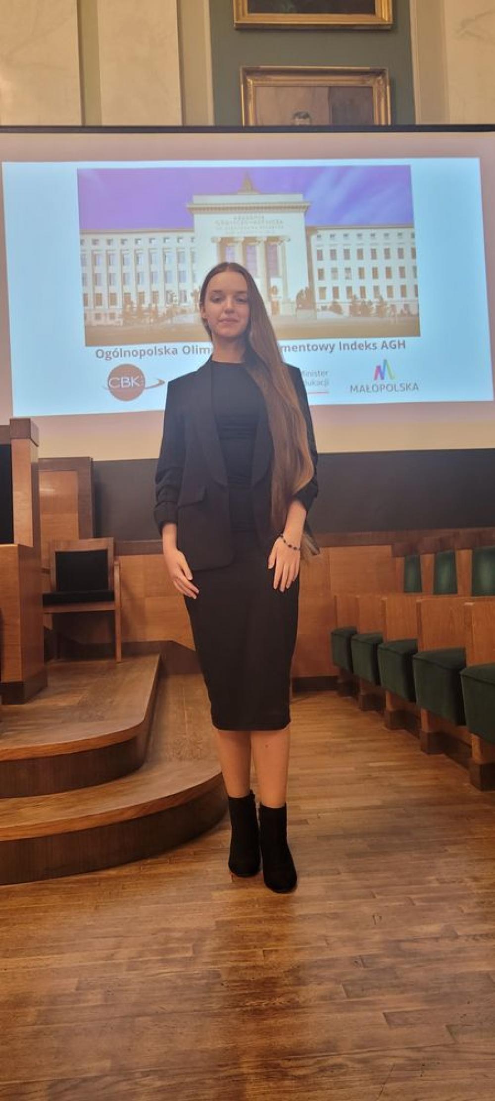 Nadia Heller - primus inter pares naszej Szkoły