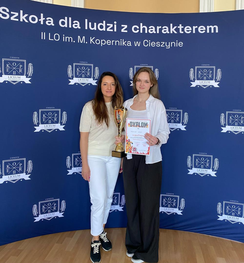 Sukces w&nbsp;Turnieju Wiedzy Pożarniczej